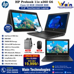 HP Probook 11 x360 G6